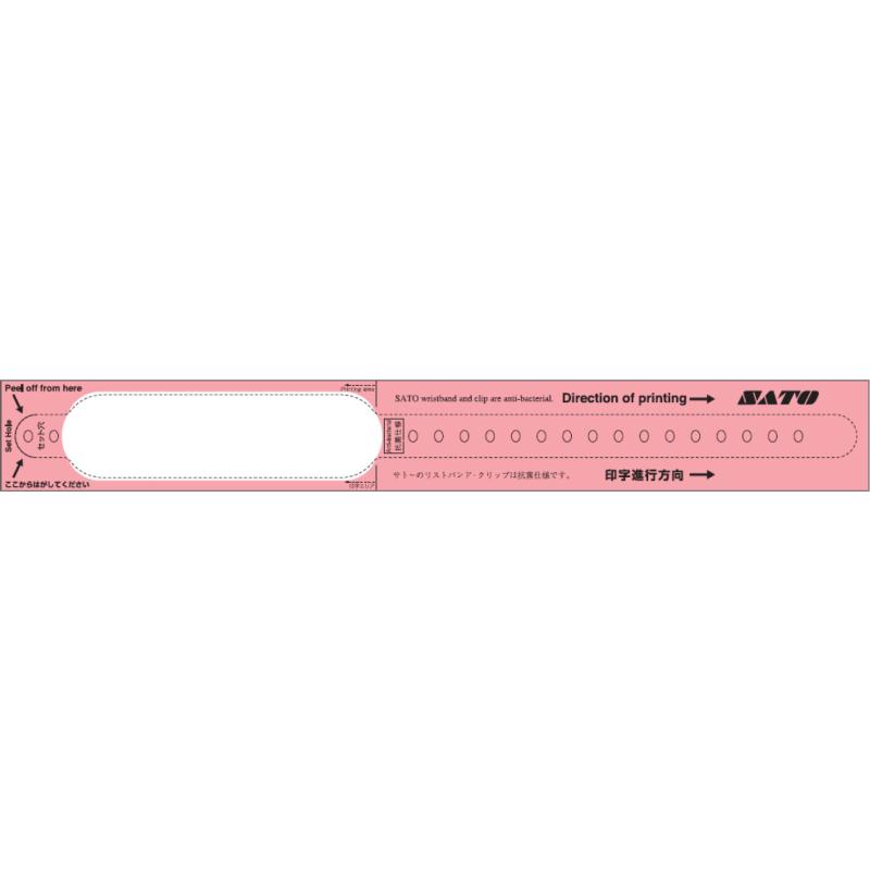 Sato Wristband, TT, Erwachsene, Breit, Pink