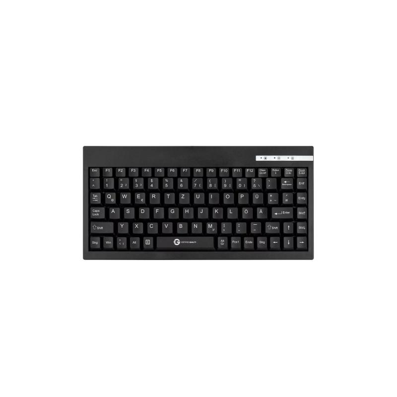 Tastatur GCQ Cleantype&reg; Easy Basic Compact TKL-088-GCQ-KGEH-BLACK-USB-DE n/a