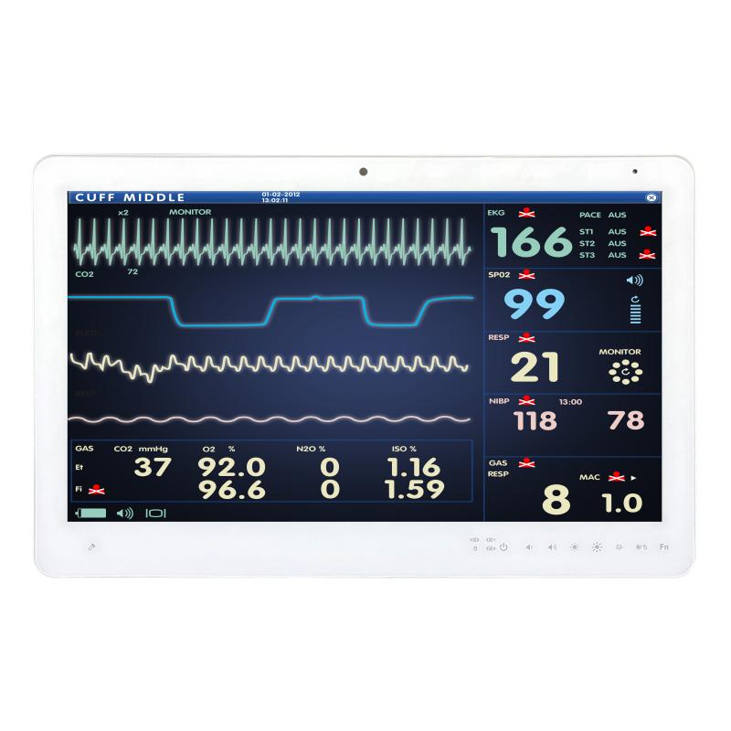 Medico 22U, 21,5" PCAP Medical Panel PC, EN60601-1 & 60601-1-2, Ultra 5-225U, 16GB RAM, 256GB SSD