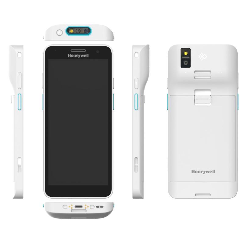 Honeywell CT37, 2D, SR, Projected Capacitive, hot-swap, PTT, USB-C, BT (BLE), NFC, Android, wei&szlig;