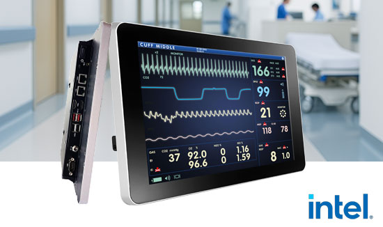 Medico 109 – Kompakter medizinischer Panel PC für hygienische Digitalarbeitsplätze